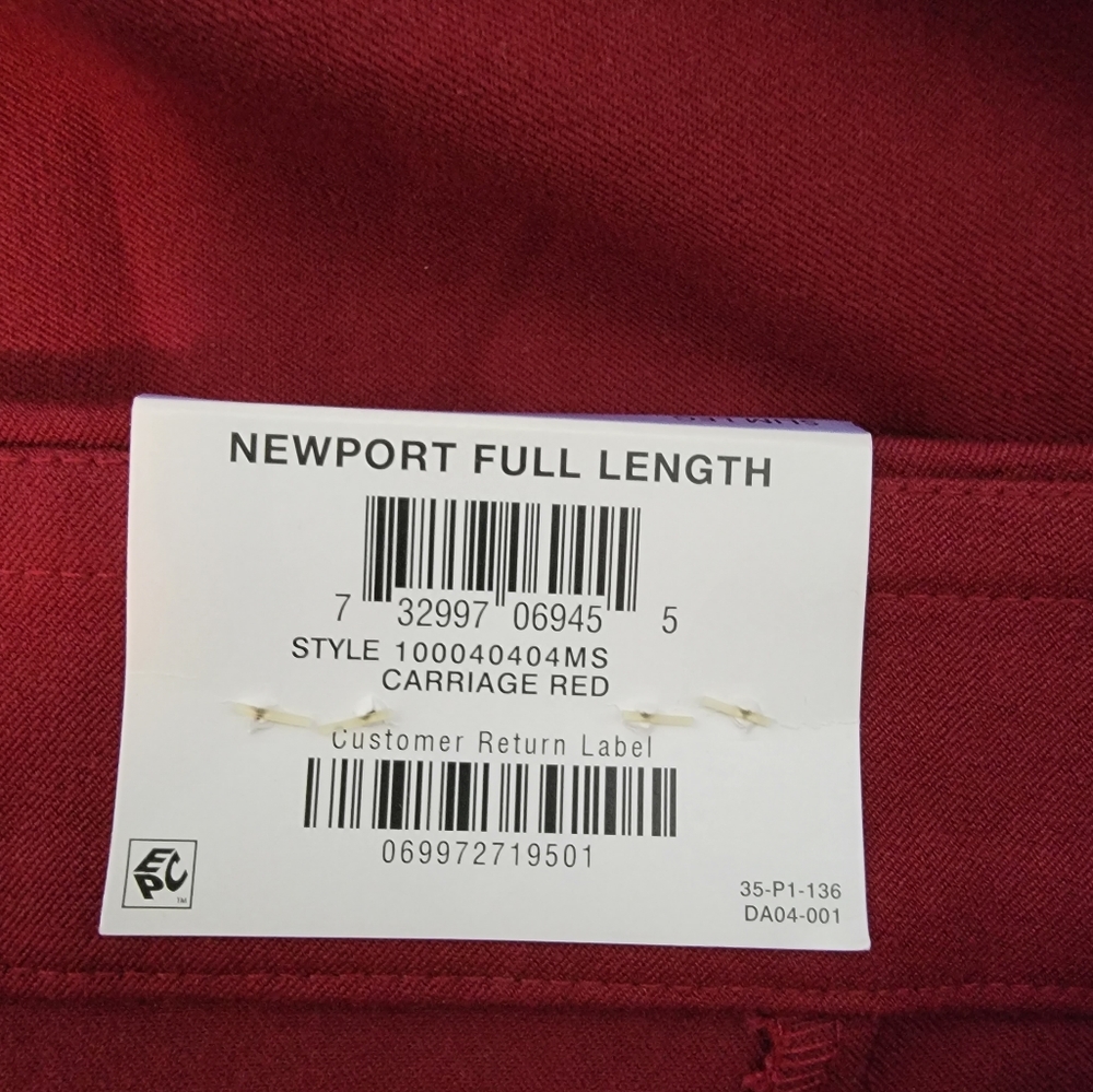 Charter Club Raspberry Pink Straight-Leg Pants - Picture 4 of 8